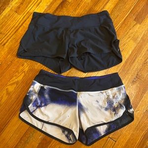 Lulu shorts x2